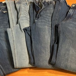 5 pair of women size 14 jeans